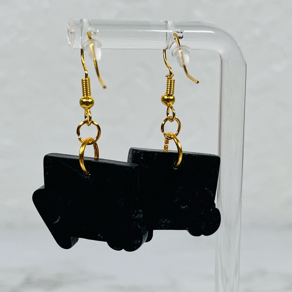Chalkboard ABC Earrings - Picture 4 of 8